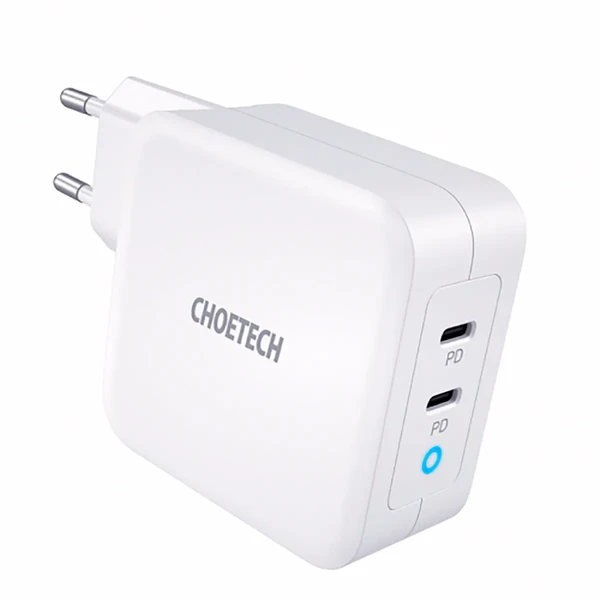 Швидкий зарядний пристрій iLoungeMax GaN Dual USB-C 100W для iPhone | iPad | MacBook