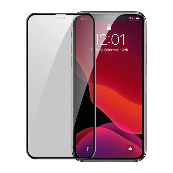 Захисне скло Baseus Tempered Glass Film Black для iPhone 11 Pro у Львові