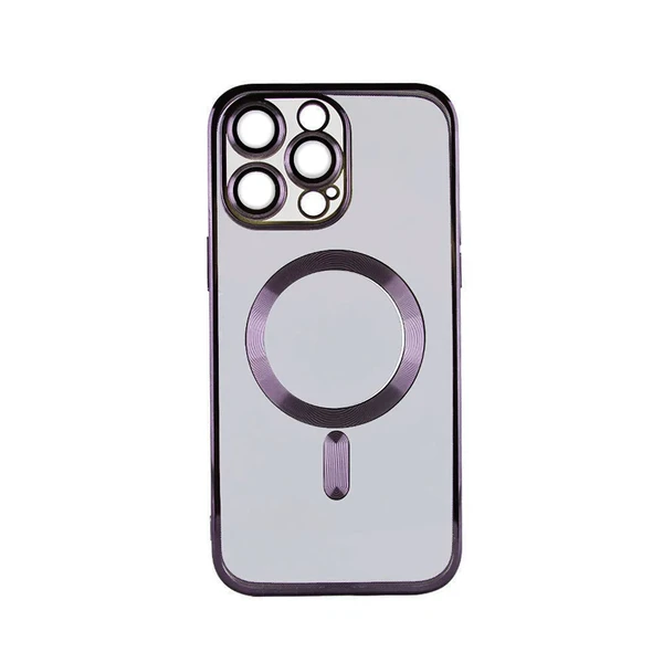 Чохол з MagSafe для iPhone 13 Pro із захистом камери | iLoungeMax Stylish Case Dark Purple