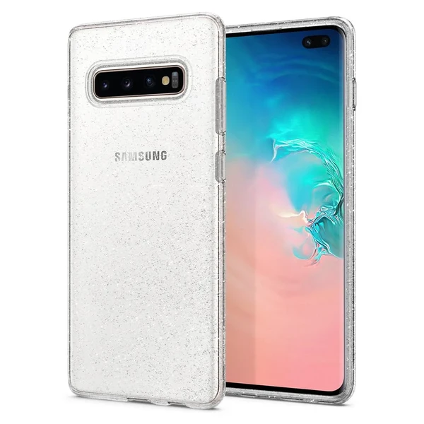 Чехол Spigen Liquid Crystal Glitter Crystal Quartz для Samsung Galaxy S10 Plus в Черкассах