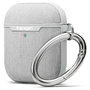 Тканевый чехол с карабином Spigen Urban Fit Gray для AirPods 074CS27031 - Фото 1
