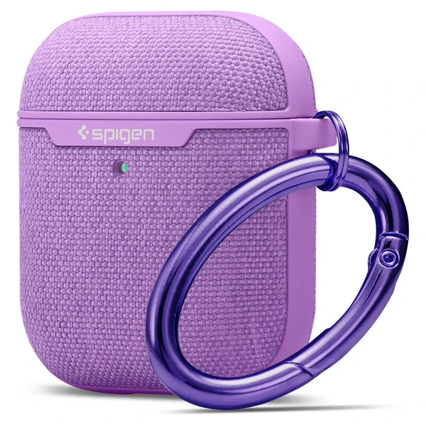 Чохол з карабіном Spigen Urban Fit Purple для AirPods в Івано-Франківську