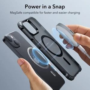 Силиконовый чехол ESR Air Armor TPU Case Frosted Black with HaloLock для iPhone 14 Pro Max - Фото 2