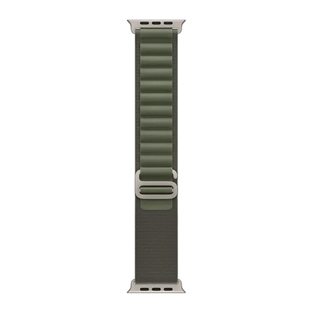 Ремінець iLoungeMax Alpine Loop Green для Apple Watch 41mm | 40mm | 38mm