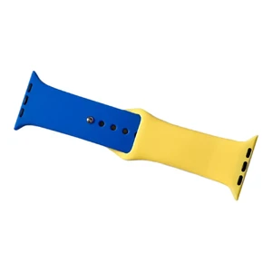 Ремешок iLoungeMax Ukrainian Flag Silicone Strap для Apple Watch 41mm | 40mm | 38mm - Фото 2