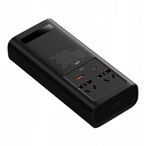 Автомобильный инвертор Baseus 12V to 220V Power Inverter 300W с чистой синусоидой - Фото 3