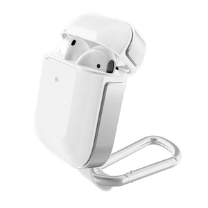 Протиударний чохол з карабіном X-Doria Defense Trek Silver для Apple AirPods