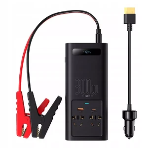 Автомобільний інвертор Baseus 12V to 220V Power Inverter 300W з чистою синусоідою