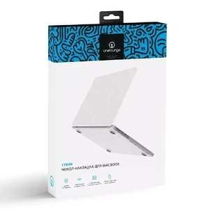 Чехол-накладка oneLounge 1Thin White для MacBook Air 13.6" M3 | M2 (2024 | 2022) - Фото 6