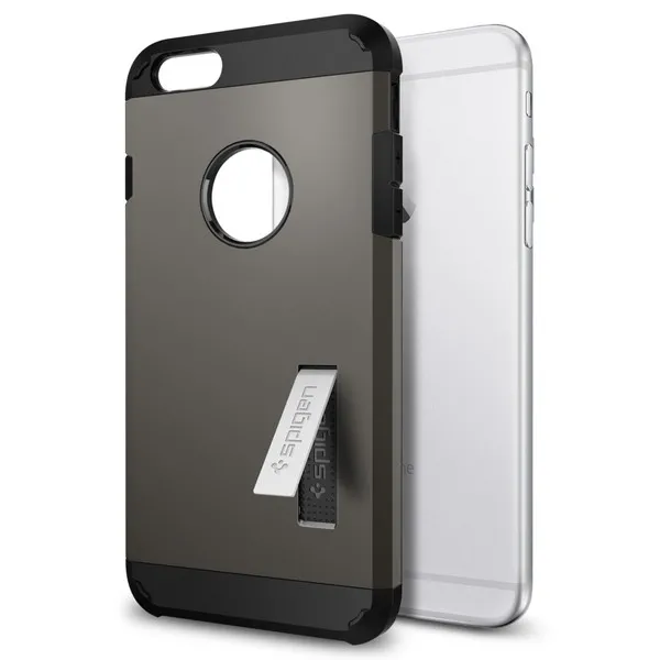 Чохол Spigen Slim Armor Gunmetal для iPhone 6 Plus | 6s Plus