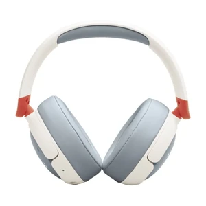 Детские беспроводные Bluetooth-наушники JBL Junior 470NC White - Фото 2