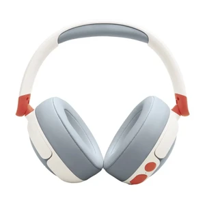 Детские беспроводные Bluetooth-наушники JBL Junior 470NC White - Фото 3