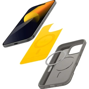 Сірий чохол Spigen Caseology Athlex Mag для iPhone 16 Pro - Фото 7