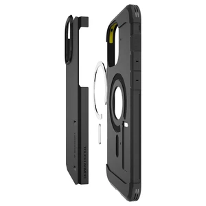 Чорний чохол Spigen Tough Armor Mag для iPhone 16 Pro - Фото 3