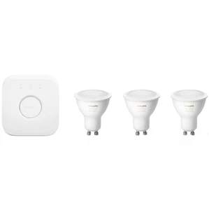 Умные светодиодные лампочки Philips Hue Gu10 White And Color Ambiance Apple HomeKit (3 шт+хаб) 8718699629274 - Фото 1