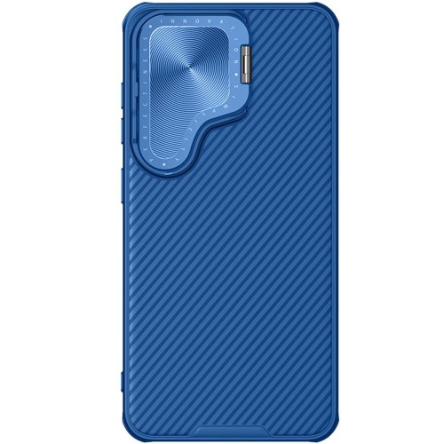 Чехол MagSafe Nillkin CamShield Prop Blue для Galaxy S24 с защитой камеры и подставкой в Мукачево