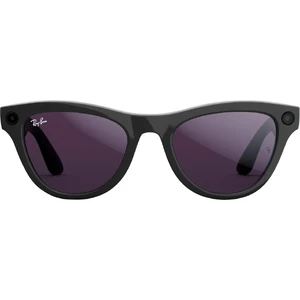 Фотохромные умные очки Ray-Ban Meta Skyler, Shiny Black / Clear / Amethyst Transitions - Фото 3
