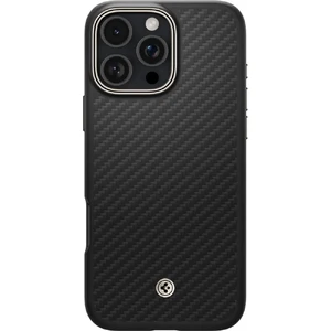 Черно-бежевый чехол Spigen Enzo Aramid Mag для iPhone 16 Pro Max - Фото 2