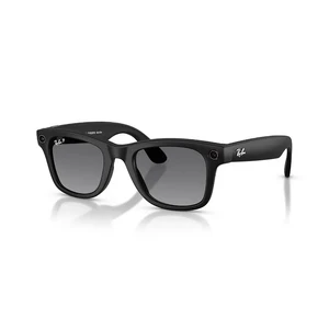 Розумні окуляри Ray-Ban Meta Wayfarer Gen 2, Matte Black / Graphite Polarized, Large  - Фото 1