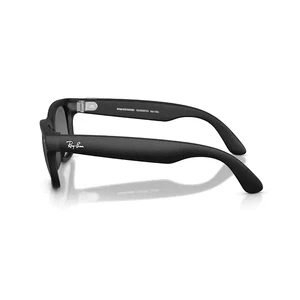 Розумні окуляри Ray-Ban Meta Wayfarer Gen 2, Matte Black / Graphite Polarized, Large - Фото 5