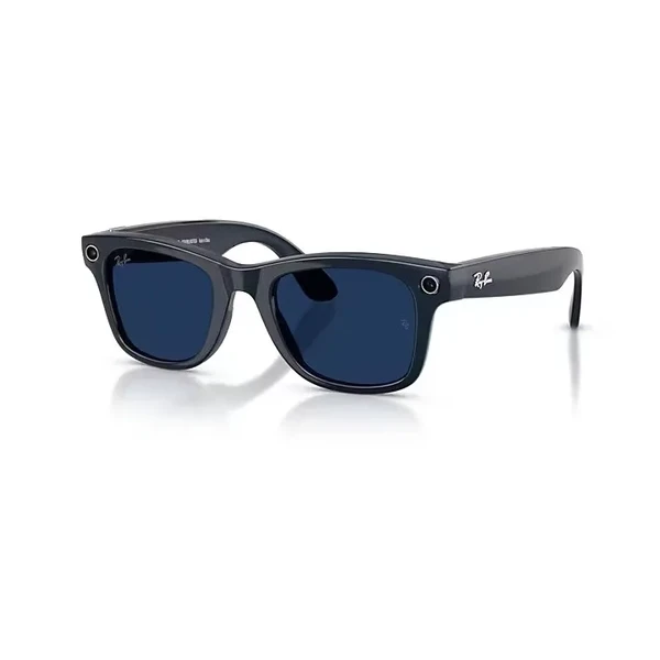 Умные очки Ray-Ban Meta Wayfarer Gen 2, Shiny Cosmic Blue / Clear / Sapphire Transitions, Large
