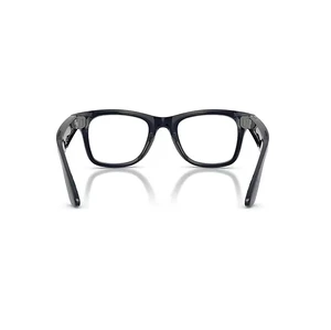 Умные очки Ray-Ban Meta Wayfarer Gen 2, Shiny Cosmic Blue / Clear / Sapphire Transitions, Regular - Фото 8