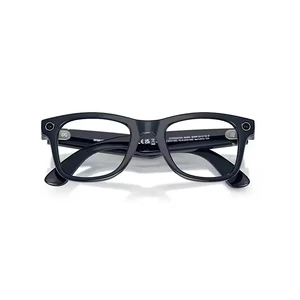Умные очки Ray-Ban Meta Wayfarer Gen 2, Shiny Cosmic Blue / Clear / Sapphire Transitions, Regular - Фото 5