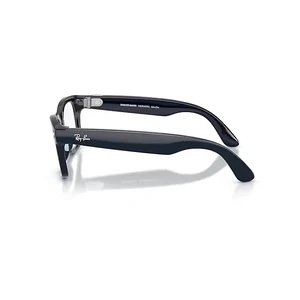 Умные очки Ray-Ban Meta Wayfarer Gen 2, Shiny Cosmic Blue / Clear / Sapphire Transitions, Regular - Фото 7