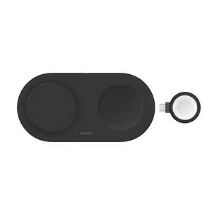 Док-станция MagSafe Belkin 3-в-1 BoostCharge Pro Charging Pad Black 15W с Qi2 для iPhone | Apple Watch | AirPods - Фото 3