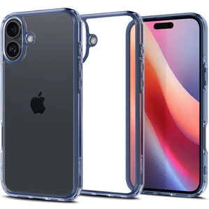 Прозорий синій чохол Spigen Ultra Hybrid для iPhone 16 Plus 8809971229890 - Фото 1