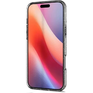 Прозрачный чехол с блестками Spigen Liquid Crystal Glitter для iPhone 16 Pro - Фото 3