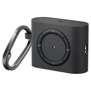 Протиударний чохол із карабіном Spigen Rugged Armor Matte Case Black для AirPods Pro 2 ACS05486 - Фото 1