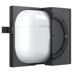 Протиударний чохол із карабіном Spigen Rugged Armor Matte Case Black для AirPods Pro 2 - Фото 7