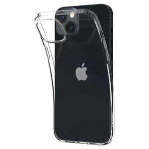 Силиконовый чехол Spigen Liquid Crystal для iPhone 14 Plus Clear - Фото 6