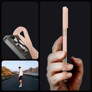 Розовый чехол Spigen Liquid Air для iPhone 16 Pro - Фото 10