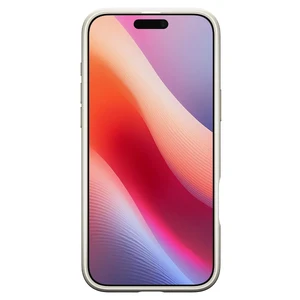 Прозрачный бежевый чехол Spigen Crystal Hybrid для iPhone 16 Pro Max - Фото 12