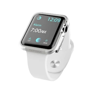 Противоударный чехол X-Doria Defense Edge Silver для Apple Watch 40mm SE 2 | SE | 6 | 5 | 4 - Фото 2