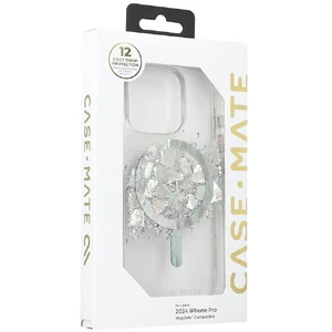 Прозрачный чехол с перламутром Case-Mate Karat MagSafe для iPhone 16 Pro - Фото 16