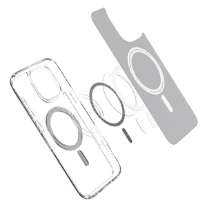 Прозрачный серый чехол Spigen Ultra Hybrid Mag для iPhone 16 Pro Max - Фото 4