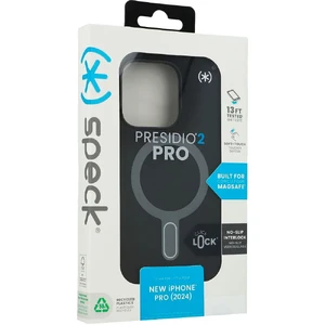 Черный чехол Speck Presidio2 Pro ClickLock MagSafe для iPhone 16 Pro - Фото 13