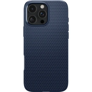 Синій чохол Spigen Liquid Air для iPhone 16 Pro - Фото 2