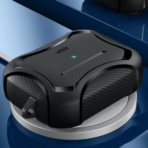 Противоударный чехол с карабином ESR Cyber Armor Tough HaloLock Black для AirPods Pro 2 - Фото 7