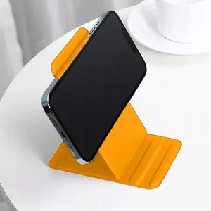Магнітна підставка Nillkin SnapBase MagSafe Leather Orange для iPhone 15 | 14 | 13 | 12 - Фото 4