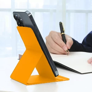 Магнітна підставка Nillkin SnapBase MagSafe Leather Orange для iPhone 15 | 14 | 13 | 12 - Фото 5