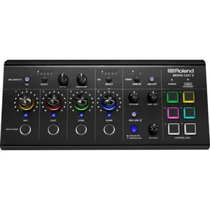 USB интерфейс/микшер Roland BRIDGE CAST X с функцией видеозахвата  - Фото 1