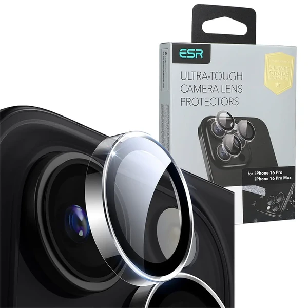 Прозоре скло на камеру ESR для iPhone 16 Pro / 16 Pro Max