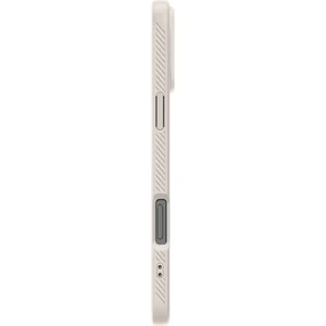 Бежевый чехол Spigen Liquid Air для iPhone 16 Pro Max - Фото 6