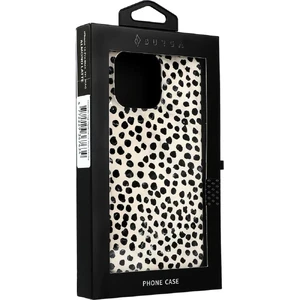 Бежевый чехол с черными точками Burga Almond Latte Mag для iPhone 16 Pro Max - Фото 2