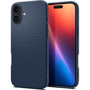 Синій чохол Spigen Liquid Air для iPhone 16 8809971230902 - Фото 1