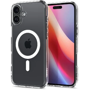 Прозорий білий чохол Spigen Ultra Hybrid Mag для iPhone 16 Plus - Фото 7